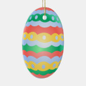 イースター卵オーナメントカスタムイースター卵の装飾 セラミックオーナメント (右)