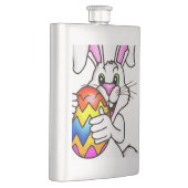 イースター卵カラフル付きイースターバニー フラスク (右)