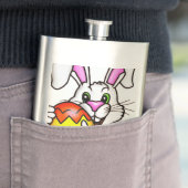 イースター卵カラフル付きイースターバニー フラスク (インサイチュ)