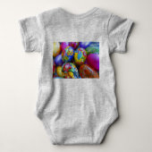 イースター卵サプライズ ベビーボディスーツ (裏面)