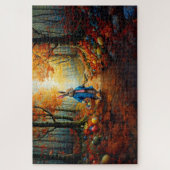 イースター卵バスケット付きペーターイースターバニー ジグソーパズル (縦)