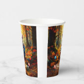 イースター卵バスケット付きペーターイースターバニー 紙コップ (右)