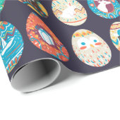 イースター卵パターン ラッピングペーパー (ロールコーナー)