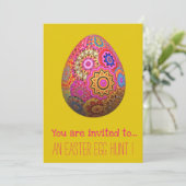 イースター卵狩りイースターガーリーパーティーイースター卵 招待状 (スタンド正面)
