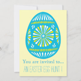 イースター卵狩りイースターパターン(の模様が)あるパーティーイースター卵 招待状
