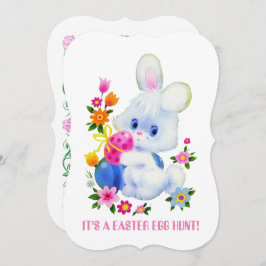 イースター卵狩りパーティーおもしろいの招待 招待状