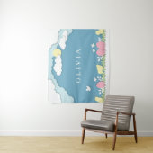 イースター卵狩り、春休日のペーパーカット自然 タペストリー (インサイチュ)