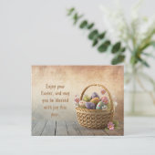 イースター卵 シーズンポストカード (スタンド正面)