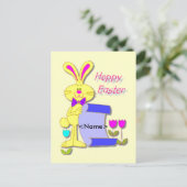 イースター名タグ シーズンポストカード (スタンド正面)