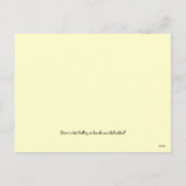 イースター名タグ シーズンポストカード (裏面)