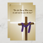 イースター四旬紫ドレープ復活の日 (正面/裏面)