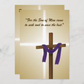 イースター四旬紫ドレープ復活の日 (正面/裏面)