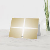 イースター四旬紫ドレープ復活の日 カード (裏面)