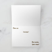 イースター四旬紫ドレープ復活の日 カード (内部)