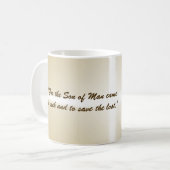 イースター四旬紫ドレープ復活の日 コーヒーマグカップ (正面左)