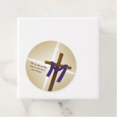 イースター四旬紫ドレープ復活の日 フェイバータグ (インサイチュ)