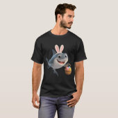 イースター回転サメ Tシャツ (正面フル)