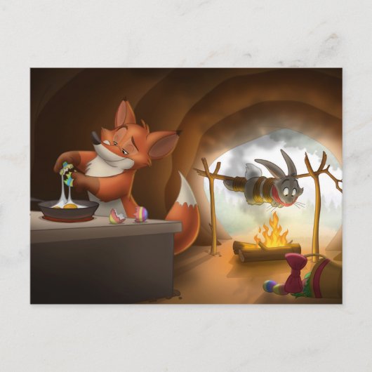 イースター夕食 シーズンポストカード (正面)