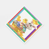 イースター大切バニーのナプキンスのマッチング製品 スタンダードランチョンナプキン (角)