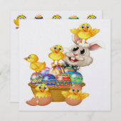 イースター大切招待状 招待状 (正面/裏面)