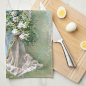 イースター天使 キッチンタオル (四つ折り)