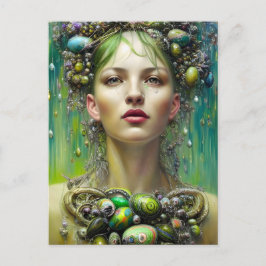 イースター女神はがき ポストカード
