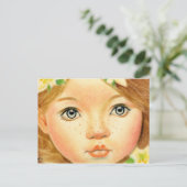 イースター妖精の花はがき シーズンポストカード (スタンド正面)