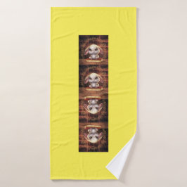 イースター学のバニー バスタオル