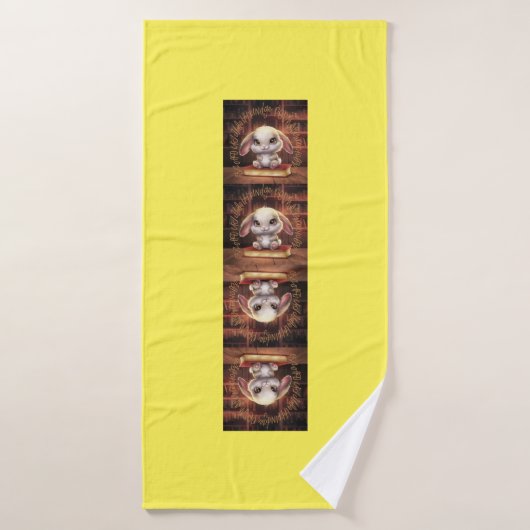 イースター学のバニー バスタオル (バスタオル)