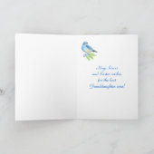 イースター孫娘東山のブルーバード シーズンカード (内部)