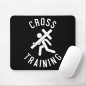 イースター宗教おもしろい十字架訓練ギフト マウスパッド (マウス)