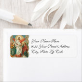 イースター宗教復活イエズスレーベル ラベル (インサイチュ)