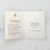 イースター宗教的な復活イエス祈りの言葉 シーズンカード (内部)