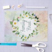 イースター家族の最初のデイジー 薄葉紙 (クラフト)