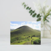 イースター島のプナ・ポーの採石場 ポストカード (スタンド正面)