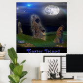 イースター島のポスター ポスター (ホームオフィス)