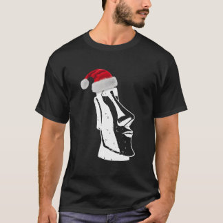 イースター島のモアイ像 Tシャツ