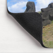 イースター島のモアイ マウスパッド (コーナー)