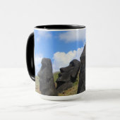 イースター島のモアイ マグカップ (正面左)