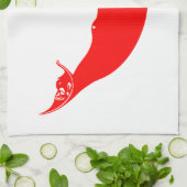 イースター島の旗 キッチンタオル (折り畳み)