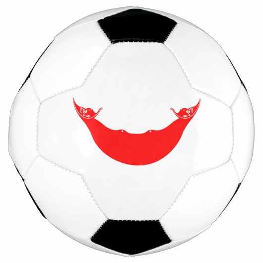 イースター島の旗 サッカーボール (正面)