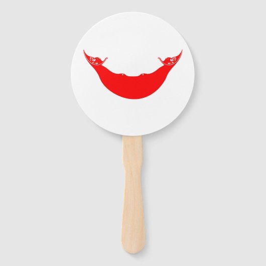 イースター島の旗 ハンドファン (正面)