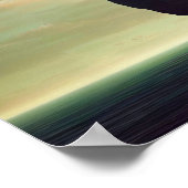 イースター島の石像 ポスター (角)