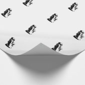 イースター島の頭部 ラッピングペーパー (角)