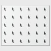 イースター島の頭部 ラッピングペーパー (フラット)