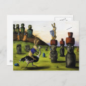 イースター島をめぐる戦い シーズンポストカード (正面/裏面)