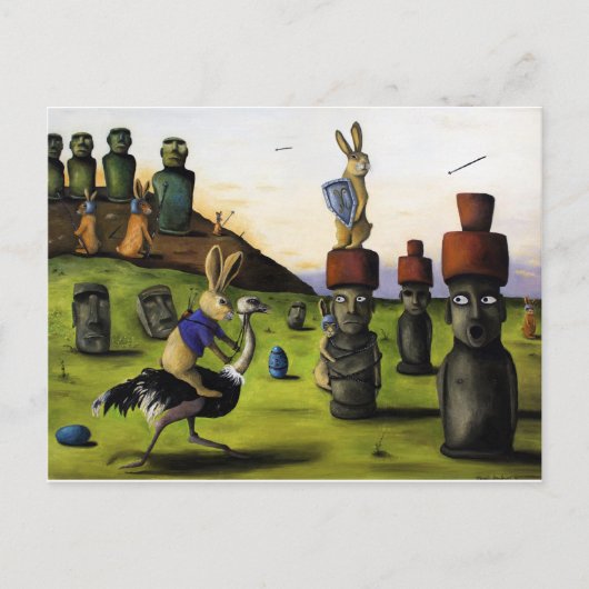 イースター島をめぐる戦い シーズンポストカード (正面)