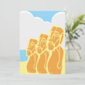 イースター島モアイ岬 招待状 (スタンド正面)