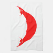 イースター島国旗 キッチンタオル (縦)