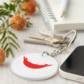 イースター島国旗 キーホルダー (正面右)